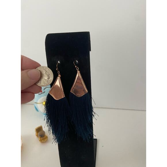 fringe earrings - Picture 2 of 4